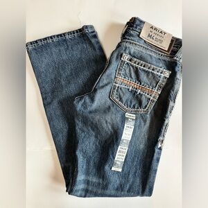 NWT! Ariat M4 Relaxed Boot Cut Jeans Mens 29x32 Medium Wash Blue Western Denim